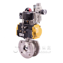 SIT  dn25 flange pneumatic UItra thin ball valve